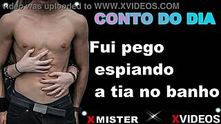 Erotic tale of catching aunt bathing leads to steamy Brazilian encounter