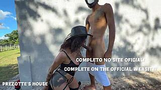 huge cock stuffs sabrina prezotte's ass completely!