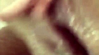 latina beauty masturbates with dildo solo play