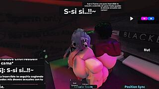 Monster black cock doses cowgirl pussy hard and wet