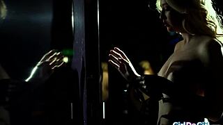 Blonde Boss Dominates Petite Teen Lick Pussy Now