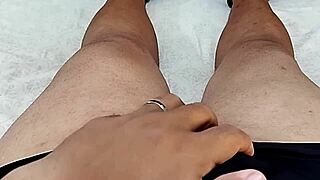 small foreskin cock cums hard on girlfriend's wet pussy tits part 3