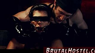 Hey lil latina teen gina bound fart slave in extreme bdsm domination