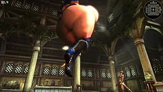 sabrina's giantess skyrim se clothing haul with huge boobs