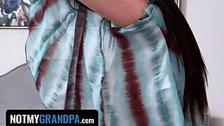 I gave my step-granddads my tight young body as gift