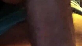 stepsister learns cock sucking from stepbrother's massive dick up close