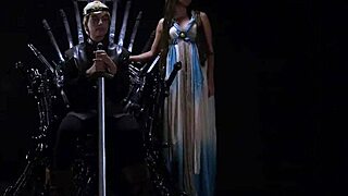 Game of Bones medieval babes 69 facesit lick scissor pussies in addicted2girls big tit blonde brunette compilation