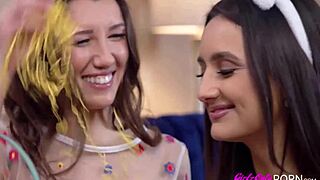 Eliza Ibarra and Maya Woulfe's Bunny Passion Explodes!