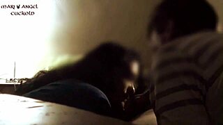 Humiliating my cuck hubby while his tiny dick watches me get wrecked