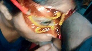 neha bhabhi, deepthroat this big cock for cum mouthful!