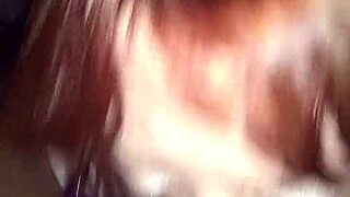 Fat Redhead Friend Gags On Monster Big Black Cock In Explosive Blowjob!