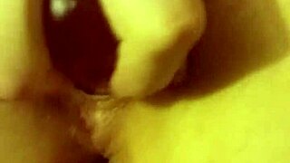 deep sloppy wet pussy grips cock so tight!