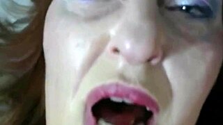 Dawnskye1962 worships huge BBC with speculum fetish orgasm remix