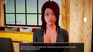 redhead big ass tits game plays out in family fun 377