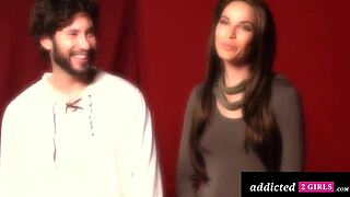 Game of Bones medieval babes 69 facesit lick scissor pussies in addicted2girls big tit blonde brunette compilation