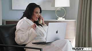 curvy milf anissa kate enjoys deep anal massage treatment