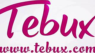 blonde fuck doll with huge tits gives sloppy blowjob