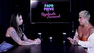 she LOVES exhibition... craves foreplay, skips guys without plans, but KISSES GIRLS hot! - just joana on sheer red