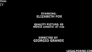 Elizabeth Fox Takes 4on1 Balls-Deep Anal DP with Massive Facial