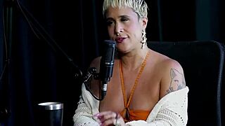 she LOVES exhibition... craves foreplay, skips guys without plans, but KISSES GIRLS hot! - just joana on sheer red