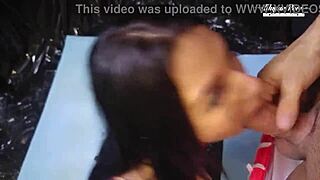 Jessica Lincoln tries anal sex bent over doggystyle with cum deepthroat!