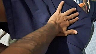 s� fucks her tight ass at sunset voyeur style