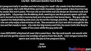 pregnant thai amateur lily koh's hormones drive her wild pov fucking