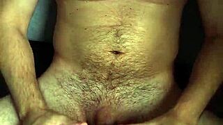 Rough homemade creampie fills mature fuck doll pussy to overflowing