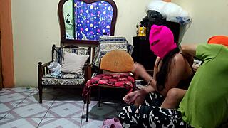 innocent fat stepdaughter invites me for sex husband's away!