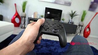 step sis gawk gawks cock before vroom vroom car ride?