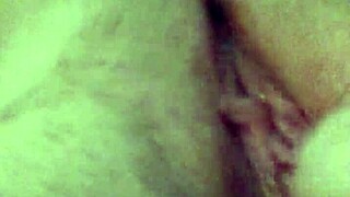 solo fingering wet pussy squirting masturbation session closeup