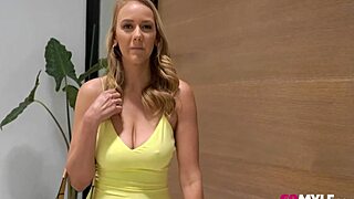 yo jasmine daze spanks hard in her first pov hardcore with big tits cumshot