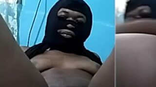 cyndy the black slave takes brutal fat ass spanking in bdsm session