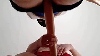 Two Girlfriends Rub Pussies in Hot Lesbian Play