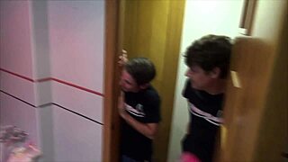 Hot shower orgy blowjobs before dinner trailer