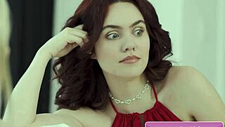 redhead teen freya parker licks kay lovely's big nipples seductively