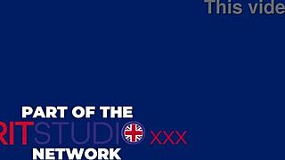 Curvy British Student Teases Footjob JOI In Lingerie For Horny Neighbors