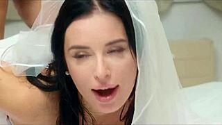 why does cute bride cheat on wedding day with big cock?