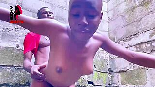 sexy neighbor boyfriend fucked raw in unfinished building?