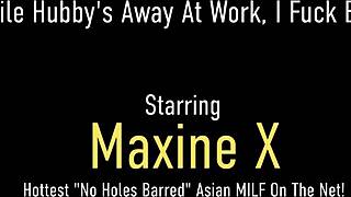 ever wonder how maxine x's pussy handles that monster cock before squirting?