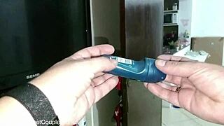 Innocent Blonde Stepdaughter Licked and Creampied Doggystyle