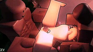 Bratty White Femboy Alley Gangbang Two Big Black Cocks