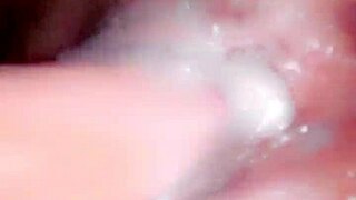 Slut spreads creamy wet ass pussy begging for thick cum loads