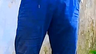 sissy slut pisses outdoors small cock humiliated stripped compilation