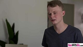 Double blowjob fun! 😍 Teen stepsis Chloe Temple + Latina Bianca Bangs on stepbro Jimmy Michaels 👅🍆