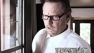 Pervy Therapist's Hardcore Doggystyle Bang Makes Naughty Cheerleader Scream