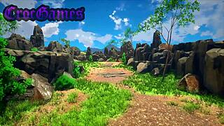 Curvy hentai babe in sexy outfit creampied during adventure game 😍🍑