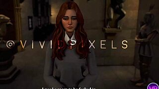 i get double penetrated in hermione threesome like harry potter sims wild