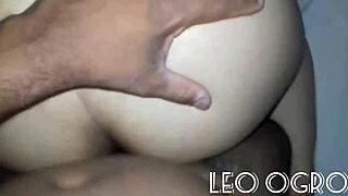 Fat Brazilian BBW Massagista's Ass Fucked Raw On Street