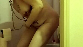 french maid slave bound outdoor uro humiliation dildo session